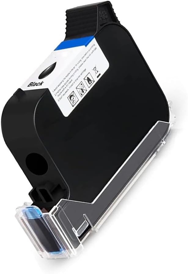 Black Ink Cartridge, Original 42ml Fast Dry Ink for BT-HH6105B2 Handheld Printer