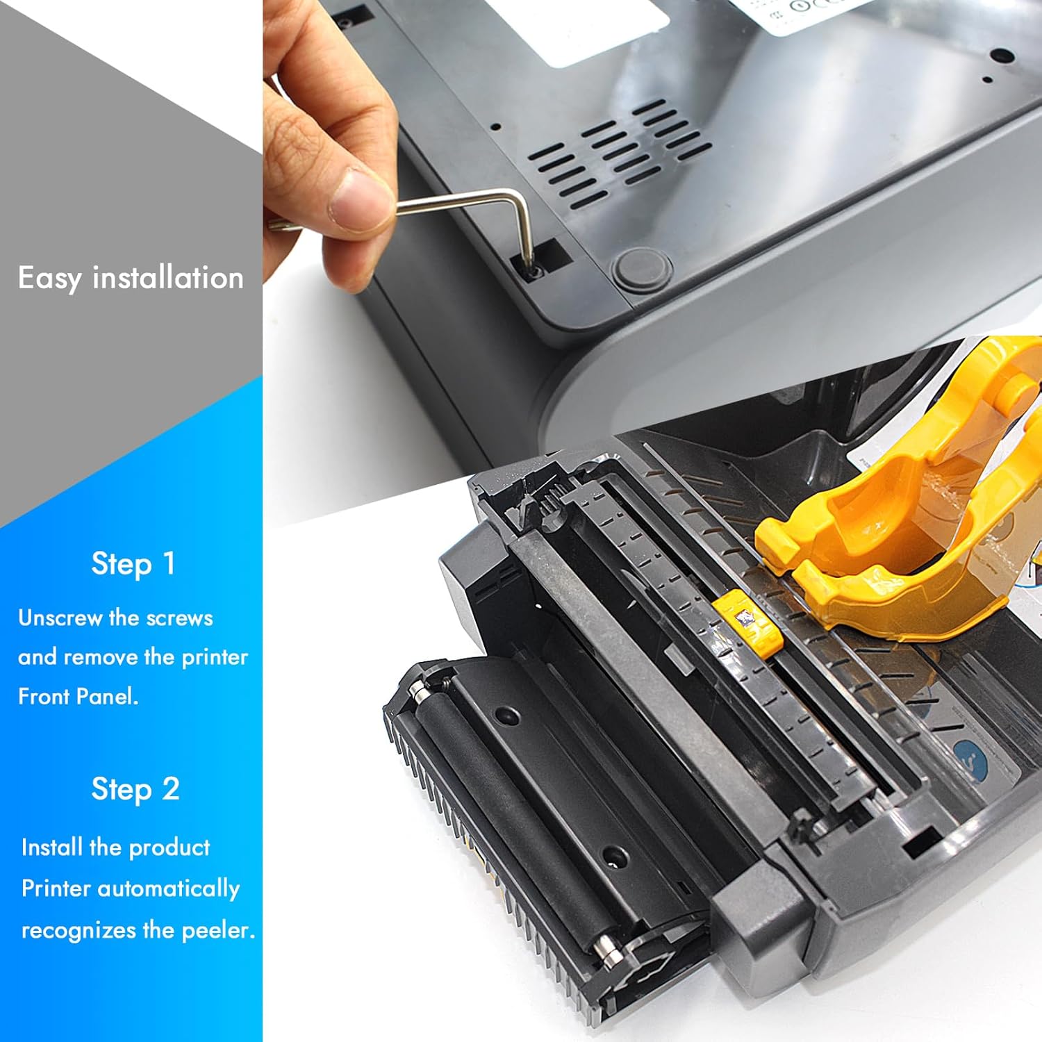 Dispenser Peeler Attachment for Zebra ZD420d and ZD620d Direct Thermal Desktop